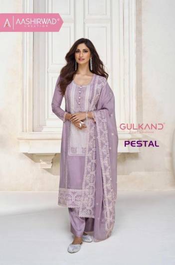 Pestal By Aashirwad Designer Festive Wear Salwar Kameez Collection